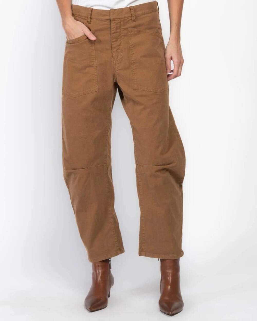 Nili Lotan Shon Brown Pants 4